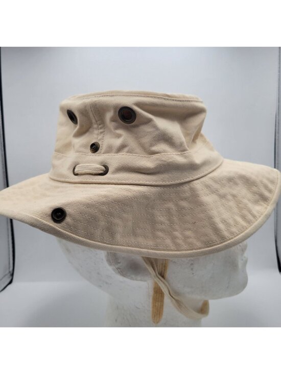 Tilley Endurables Outdoor Hat Beige Wide Brim Unisex Made In Canada Hiking Camp main image 15